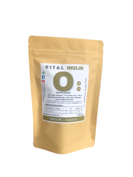 Inulin Prebiotic- 130 Gr – Vitalorganico.ie