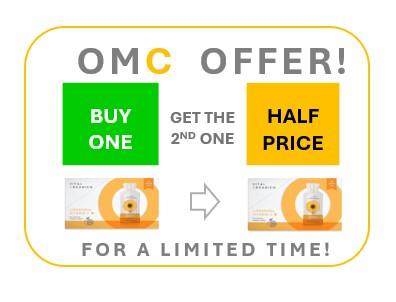 OMC OFFER - BUY 1  LIPOSOMAL VITAMIN C SACHETS AND GET THE SECOND HALF PRICE