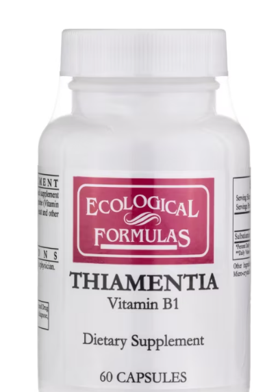 Thiamentia (B1 - Sulbutiamine, 100 mg) - 60 Capsules