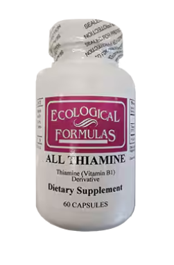 All thiamine (fat soluble B1 - TTFD, 50 mg) -  60 capsules