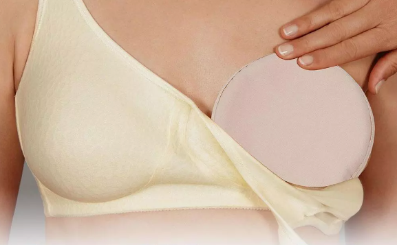 Castor oil breast pads