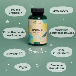 Bromelain - 90 capsules