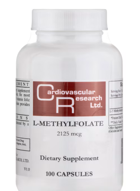 L-Methylfolate  1000mcg - 100 capsules