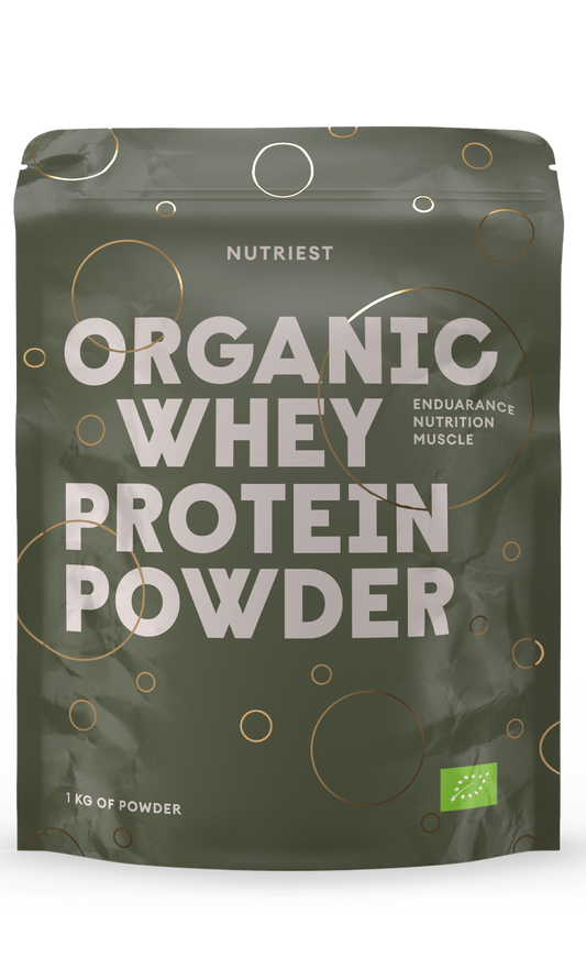 Organic high quality whey protein powder - 1 Kg