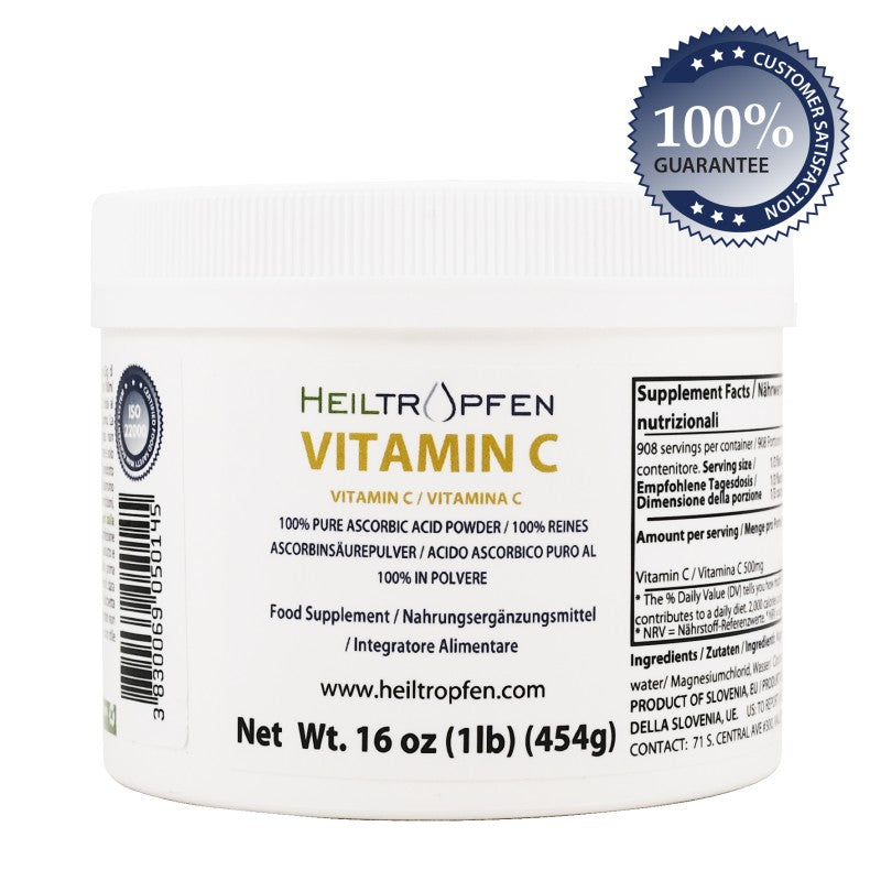 Vitamin C fine crystalline powder - 250gr / 454 gr