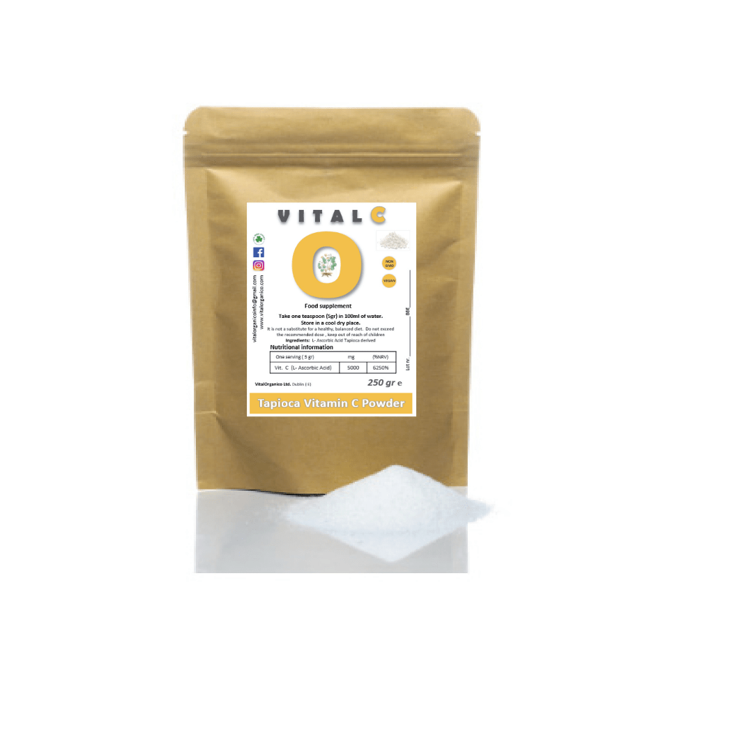 VITAL C Tapioca L-Ascorbic Acid Powder - 250 gr / 500 gr