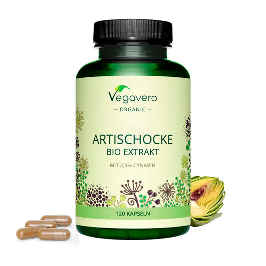 Organic Artichoke  - 120 Capsules