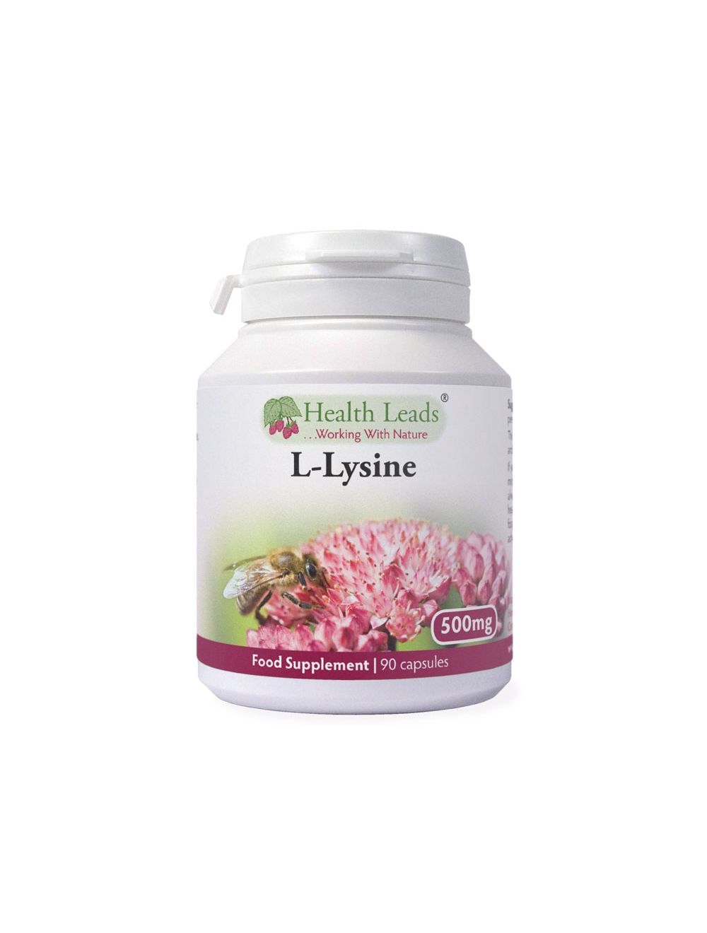 Vital L-Lysine 500mg strength 90 capsules / 1000mg strength - 100 tablets